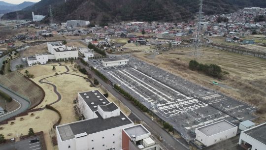 富士北麓浄化センターの上空写真3