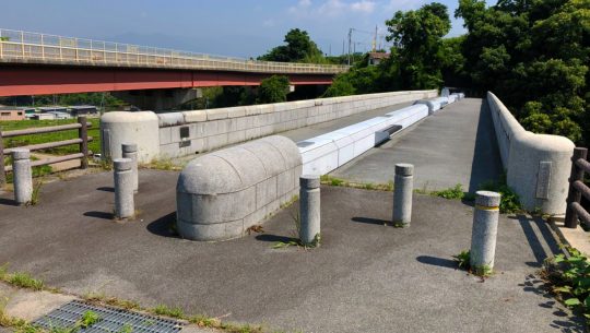 祝橋 橋の上