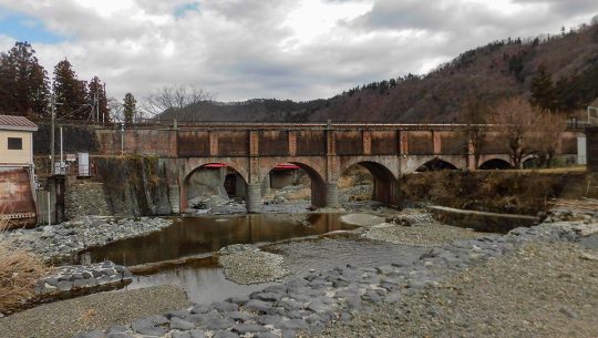 駒橋発電所 落合水路橋